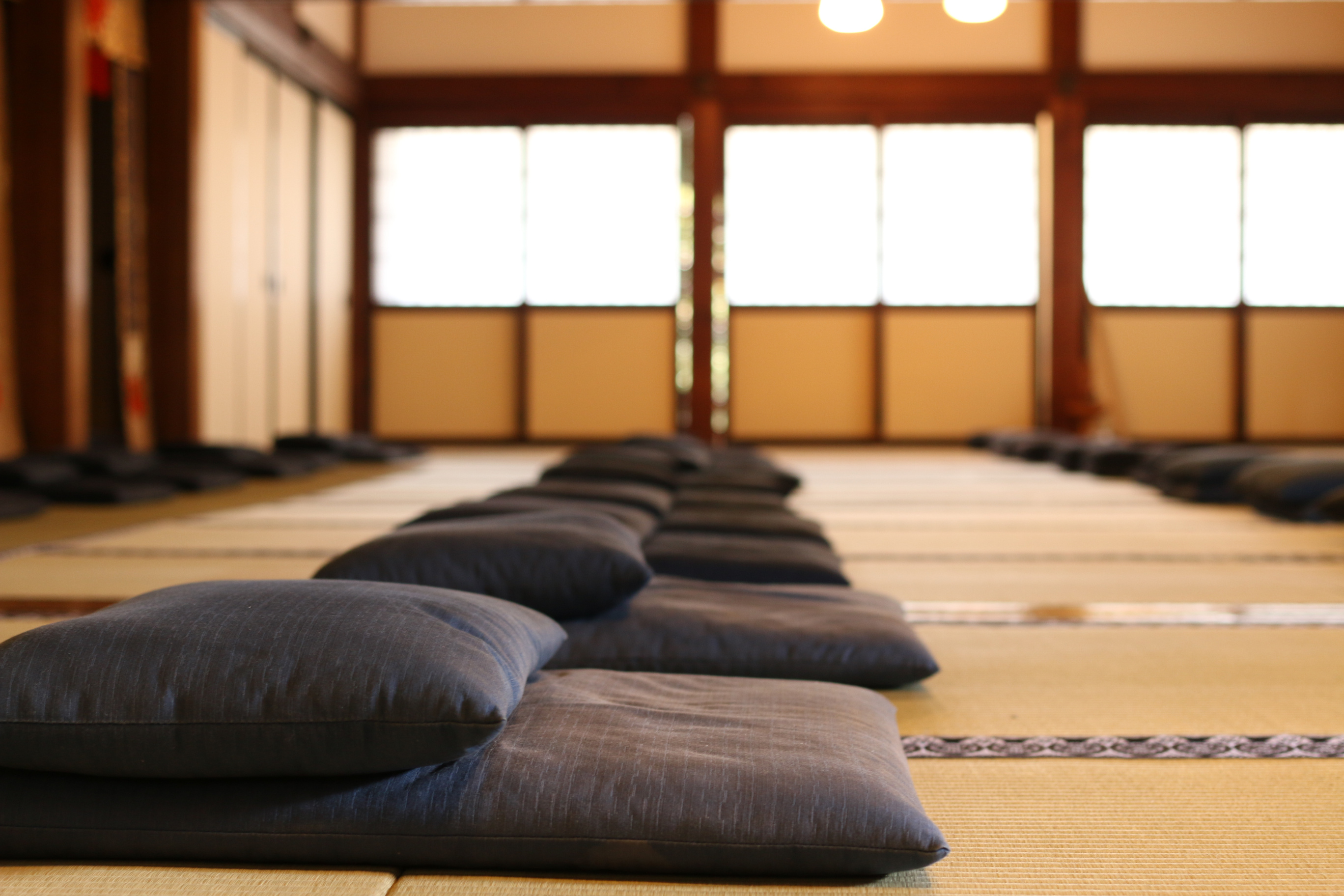 Cushions for Zen meditation